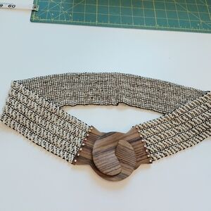 Beaded Stretchy Belt